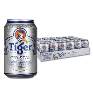 TIGER BEER CRYSTAL 320 ML x 24 CAN PACK