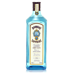 BOMBAY SAPPHIRE DRY GIN 1 LTR