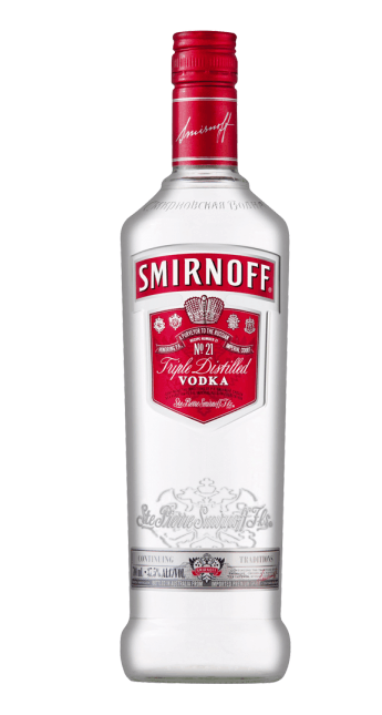 SMIRNOFF TRIPLE DISTILLED 200 ML