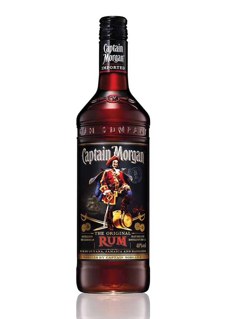 CAPTAIN MORGAN BLACK IMPERTEL 1 LTR