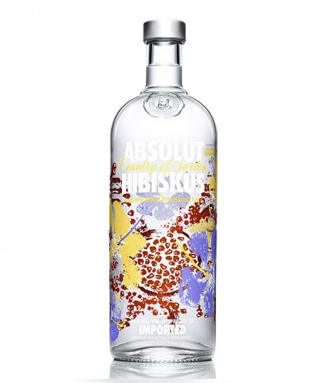 ABSOLUT HIBISKUS VODKA 1 LTR