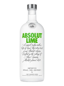 ABSOLUT LIME VODKA 1 LTR