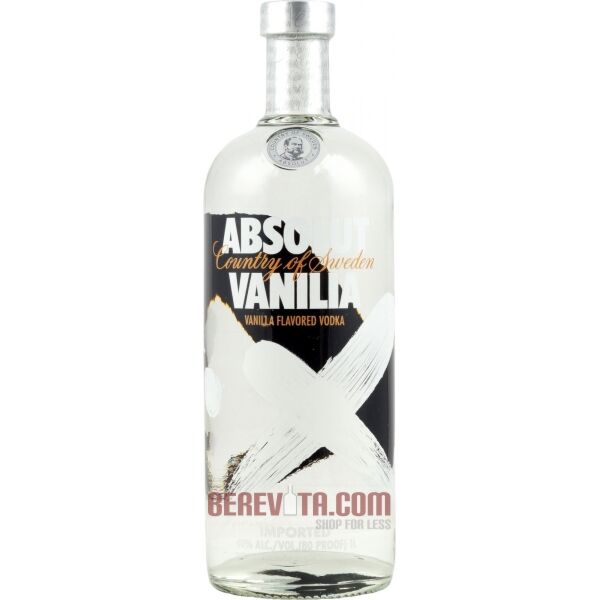 ABSOLUT VANILLA VODKA 1 LTR