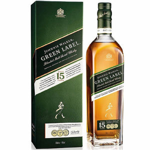 JOHNNIE WALKER GREEN LABEL 15 YEARS 750 ML