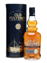 Load image into Gallery viewer, OLD PULTENEY 17 YEAR 700 ML
