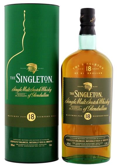 SINGLETON 18 YEAR GLENDULLAN 1 LTR