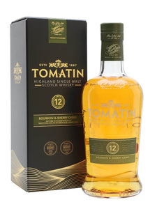 TOMATIN BOURBON & SHERRY CASK 12 YEAR 1 LTR