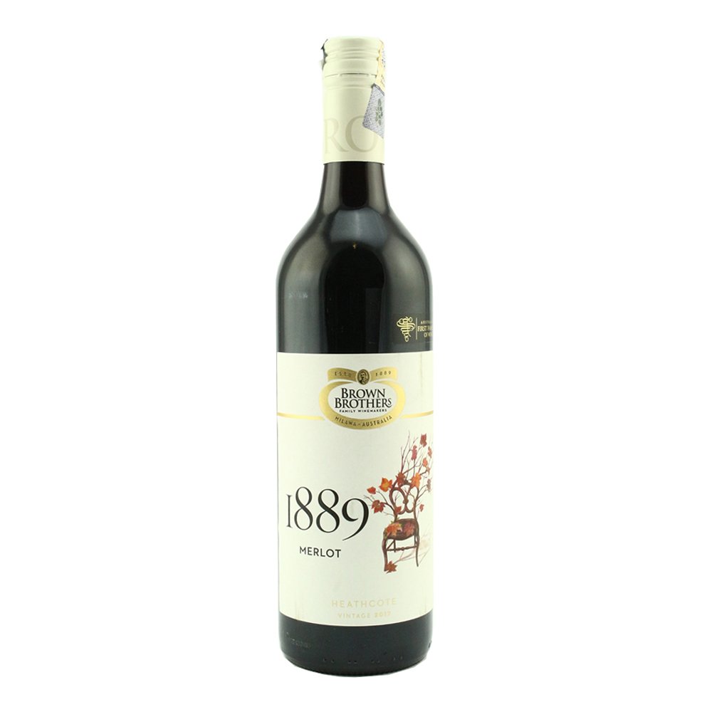 BROWN BROTHERS 1898 MERLOT 2017 750 ML