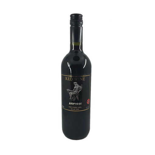 DIONYSOS RED DRY WINE 750 ML