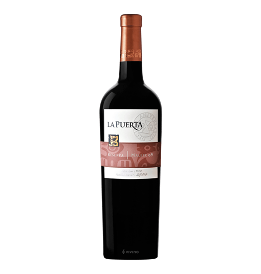 LA PUERTA RESERVA MALBEC 750 ML