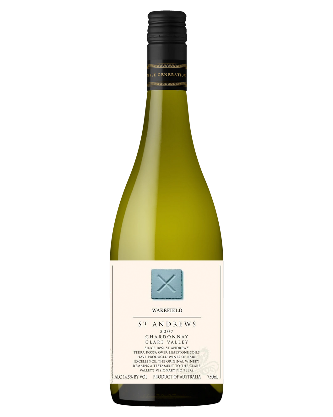 TAYLORS ST ANDREWS 2007 CHARDONNAY CLARE VALLEY 750 ML