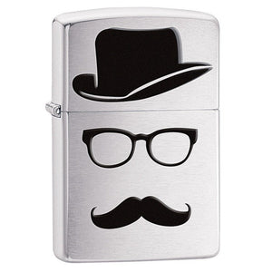 ZIPPO 28648 MOUSTACHE AND HAT