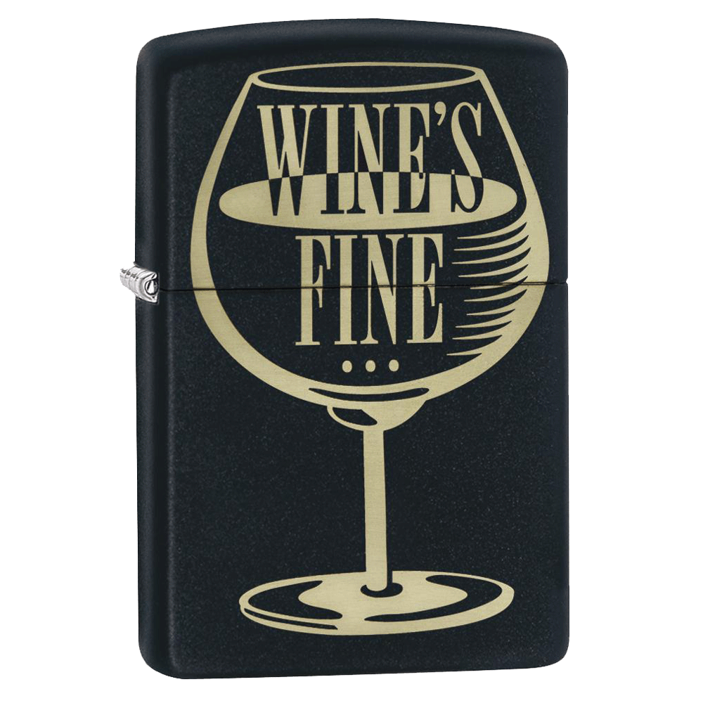 ZIPPO 29611 WINES FINE DESIGN/B.M LASER E