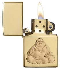 ZIPPO 29626 LAUGHING BUDDHA EMBLEM