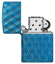 Load image into Gallery viewer, ZIPPO 29964 BLUE DIAMONDS DESIGN
