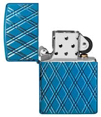 ZIPPO 29964 BLUE DIAMONDS DESIGN