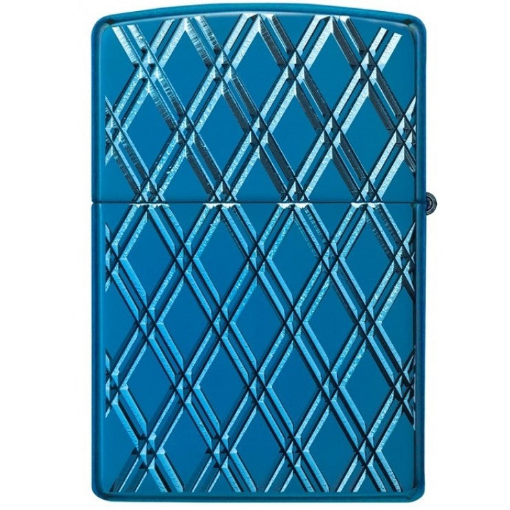 ZIPPO 29964 BLUE DIAMONDS DESIGN