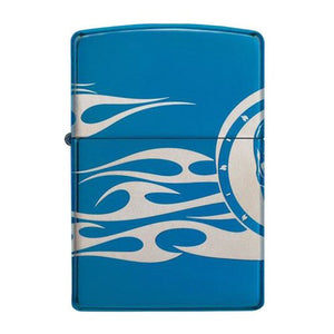 ZIPPO 49048 TATTOO DESIGN/H.P BLUE