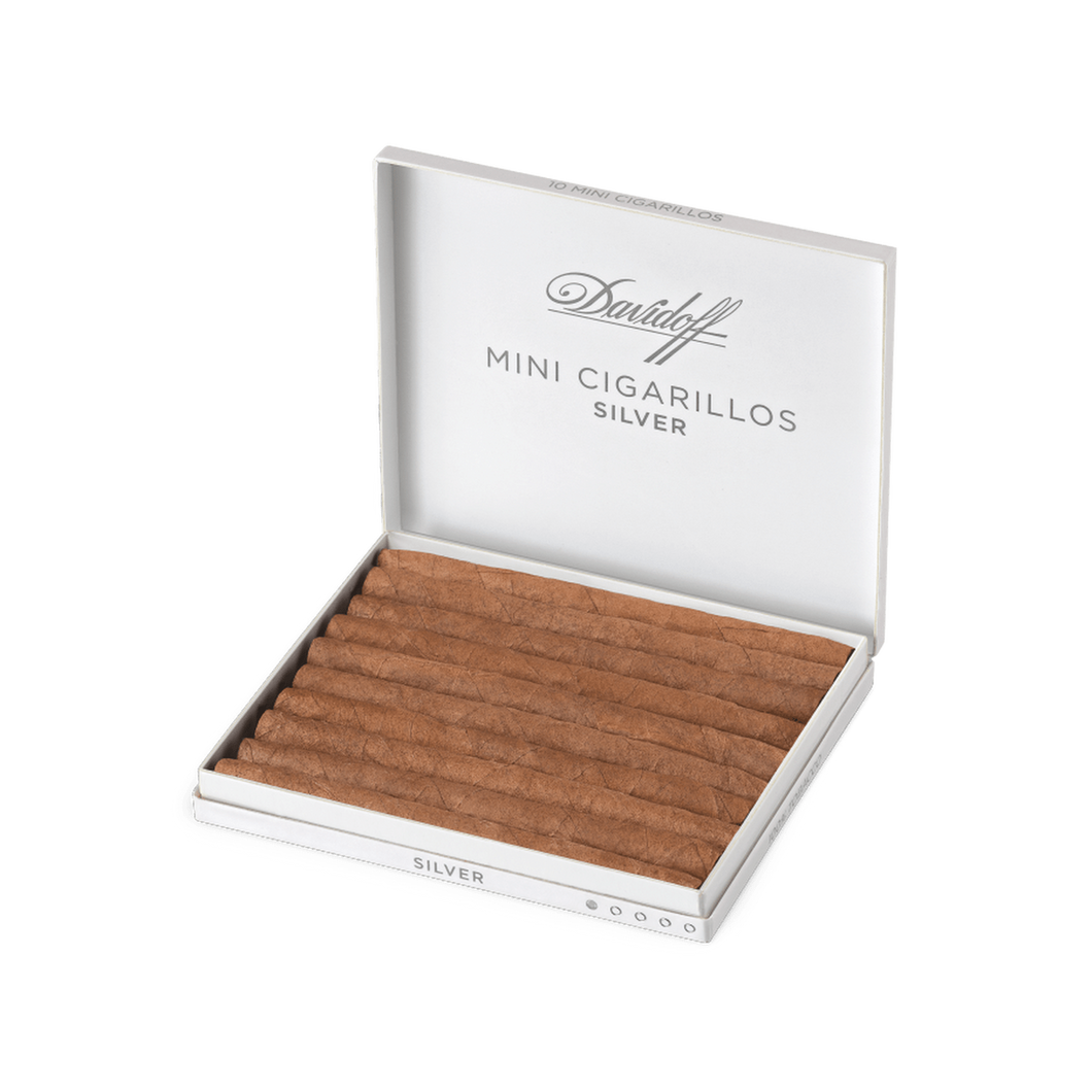 DAVIDOFF MINI CIGARILLOS SILVER 20'S